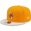 Men's New Era Gold Seattle Mariners Tiramisu 9FIFTY Snapback Hat