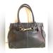 Coach Bags | Coach Vintage Black Leather Satchel Handbag | Color: Black | Size: Os