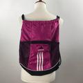 Adidas Bags | Adidas Pink And Black Draw String Cinch Sling Backpack Bag | Color: Black/Pink | Size: Os