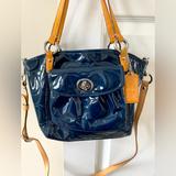 Coach Bags | Coach - Small Convertible Crossbody Tote Bag - Used | Color: Blue | Size: Os