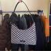 Kate Spade Bags | Kate Spade New York Sam Icon Modernist Hearts Jacquard Small Bag | Color: Black/White | Size: Os