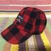 Polo By Ralph Lauren Accessories | Euc Polo Ralph Lauren Red Buffalo Check Plaid Wool Hat | Color: Black/Red | Size: Os