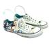 Converse Shoes | Converse Chuck Taylor All Star Ox Lo Top Canvas White Multicolor Mens 7 Womens 9 | Color: White | Size: 9