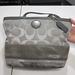 Coach Bags | Authentic Coach - Gray Signature Stripe Canvas Tote (Vintage - Used) | Color: Gray/Silver | Size: Os