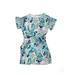 Lilly Pulitzer Dress - A-Line: Blue Floral Skirts & Dresses - Kids Girl's Size X-Large