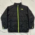 The North Face Jackets & Coats | Boys North Face Lightweight Down Coat Size 14/16 Black W/ Neon Green Detail | Color: Black | Size: 14b