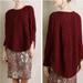 Anthropologie Sweaters | Anthropologie Angel Of The North Cable Knit Sweater Xs | Color: Red | Size: Xs