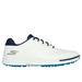 Skechers Men's GO GOLF Tempo GF Shoes | Size 11.0 | White/Navy | Synthetic/Textile