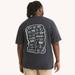 Nautica Men's Big & Tall Sustainably Crafted Sailing Knots Graphic T-Shirt Navy, LT