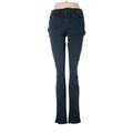 Joe's Jeans Jeggings - Mid/Reg Rise: Teal Bottoms - Women's Size 29