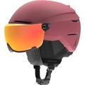 ATOMIC Unisex – Erwachsene Savor Visor Stereo Helmets, Maroon, 59-63