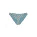 Dippin Daisy's Swimwear Swimsuit Bottoms: Teal Swimwear - Women's Size Small