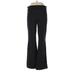 Lands' End Casual Pants - High Rise: Black Bottoms - Women's Size 10