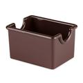 Prep & Savour G.E.T. Melamine Sugar Caddy Holder for Sweetener Packets, 20 Packet, 3.5" x 2.5", Black Set of 12 Plastic in Brown | Wayfair