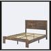 Millwood Pines Cire Platform Storage Bed Wood & Metal/Metal in Brown | 47.24 H x 56.38 W x 82.09 D in | Wayfair CC72A7DC9AED4980B2D92852C8AED43F