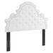 Diana Tufted Performance Velvet Twin Headboard - East End Imports MOD-6416-WHI