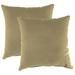 Sunbrella 18" x 18" Outdoor Throw Pillow (Set of 2) - 18'' L x 18'' W x 4'' H