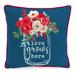 16" x 16" Outdoor Throw Pillow with Welt - 16'' L x 16'' W x 4'' H