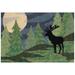 Liora Manne Frontporch Moonlit Mountain Indoor/Outdoor Area Rug