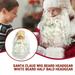 Tejiojio Santa Claus Wig and Beard Combination Santa Claus Christmas Mask