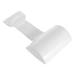 Super Soft Closed Cell Foam Weighted Spa And Bath Pillow White