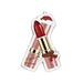 Makeup Christmas Decorations Acrylic Plane Christmas Makeup Nail Polish Mouth Red Decoration Pendant