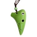 Shinysix Ocarina Ceramic Alto Musical Music Score Alto C Style Alto C Music Score Music 6 Ceramic Style Musical Music Ceramic Music Alto C 6 C Style Musical