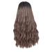 Desertasis wigs human hair glueless wigs human hair pre plucked pre cut wig for women Long Women s Wig - Natural Synthetic Wig Shadow Curly Wig For Women J One Size