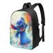 Stitch Travel Laptop Backpack with USB Port and Headphone Port Adult Children Student Backpack for College Work Camping