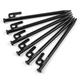 TOMSHOO Tent Pegs Heavy Duty Steel Inch Duty Steel Tent Tent Stakes Outdoor Steel Tent Stakes 6PCS Heavy Duty 8 Inch /12 Tent Inch /12 Inch /12 Inch Tent Stakes Outdoor Canopy Tent 6PCS Heavy