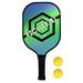 LEIJIAER Pickleball Rackets Pickle Ball 1 Fiber Pickle Ball Paddle Ball Set Paddles 2 Balls Pickleball Paddle 1 Paddles 2 Ball Set Carbon Ball 1 Paddles ERYUE Paddles+2 Wemay dsfen