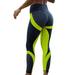 Prolriy Workout Leggings for Women Womens 3D Print Yoga Skinny Workout Gym Leggings Sports Training Cropped Pants Gym Leggings for Women Tummy Control Compression Yoga Pants Women Yellow XXXL