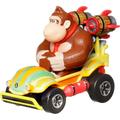 Hot Wheels Mario Kart 1:64 Scale Donkey Kong Character & Toy Kart Collectible Vehicle