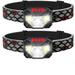 LED Rechargeable Headlamp 2-PACK Waterproof Flashlight Motion Sensor Control Head Lamp 1000 Lumen Bright 30 Hours Runtime USB Headlight for Running Camping Hiking and More gticphyj