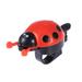 NUOLUX Plastic Ladybug appearance Brass Duet Bell Bike Bell For Children Children s Gift(Red)
