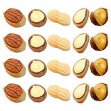 20 Pcs Simulated Nut Snack Toy Cashews Models DIY Simulated Nuts Simulation Mini Nuts Fake Nuts Mini DIY Peanut Kit