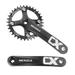 MEROCA Bike Crank Left Crank 104 BCD Aluminum BCD Aluminum Alloy Aluminum Alloy Bike Crankset 8/9/10/11 Speed 170MM 104 BCD Arms Crank Set Alloy Bike Crankset Crank Arms Crank Set 170MM 104