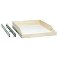 Slide-A-Shelf Made-To-Fit Slide-Out Shelf 29.5 W x 17.5 D Maple Full Extension