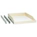 Slide-A-Shelf Made-To-Fit Slide-Out Shelf 23 W x 21.5 D Birch Full Extension