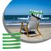 QTOCIO Home Decor Pack Of 5 Beach Chair Towel Straps Stretchy Locking Beach Chair Towel Clip Straps Beach Chair Lounge Chair Must Have 5 Colors