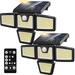 Costech Solar Flood Lights 392 LEDs Motion Sensor Lights Outdoor