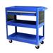 Rolling Tool Cart Premium 1-Drawer Utility Cart Heavy Duty Industrial Storage Organizer Mechanic Service Cart with Wheels and Locking System