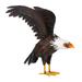 Esquirla Eagle Garden Statue Standing Metal Bald Eagle Figurine Ornament Sculpture Indoor Outdoor for Lawn Balcony Backyard Decoration