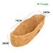 1PCS Round Hanging Basket Coco Liner Coconut Fiber Replacement Flower Basket 30 inches