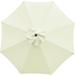 PhoneSoap Patio Market Umbrella Replacement Sunumbrella Umbrella Canopy Cover (Replacement Canopy No Frame )Polyester Fabric.