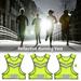 Shinysix Running Vest Mesh Safety Women Vest Outdoor Vest Adjustable Safety Women Men Adjustable Mesh Safety Vest Adjustable Mesh