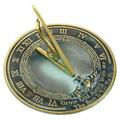 Rome RM2308 Brass Sundial Grow Old With Me