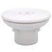 Pool Water Outlet 12cm White Swimming Pool Drain Water Inlet with G2A Thread Pool Accessory