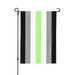 Agender Pride Flag Garden Flag Polyester Flags 12.5 x 18 Inches Party Wedding Festival Birthday Home Decoration Patriotic Sports Events Parades