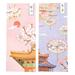 TOYMYTOY 2pcs in 1 Set Creative Chinese Style Bronzing Set Note Paper Student Sticky Notepads Note Pads Memo Pad (Random Pattern)